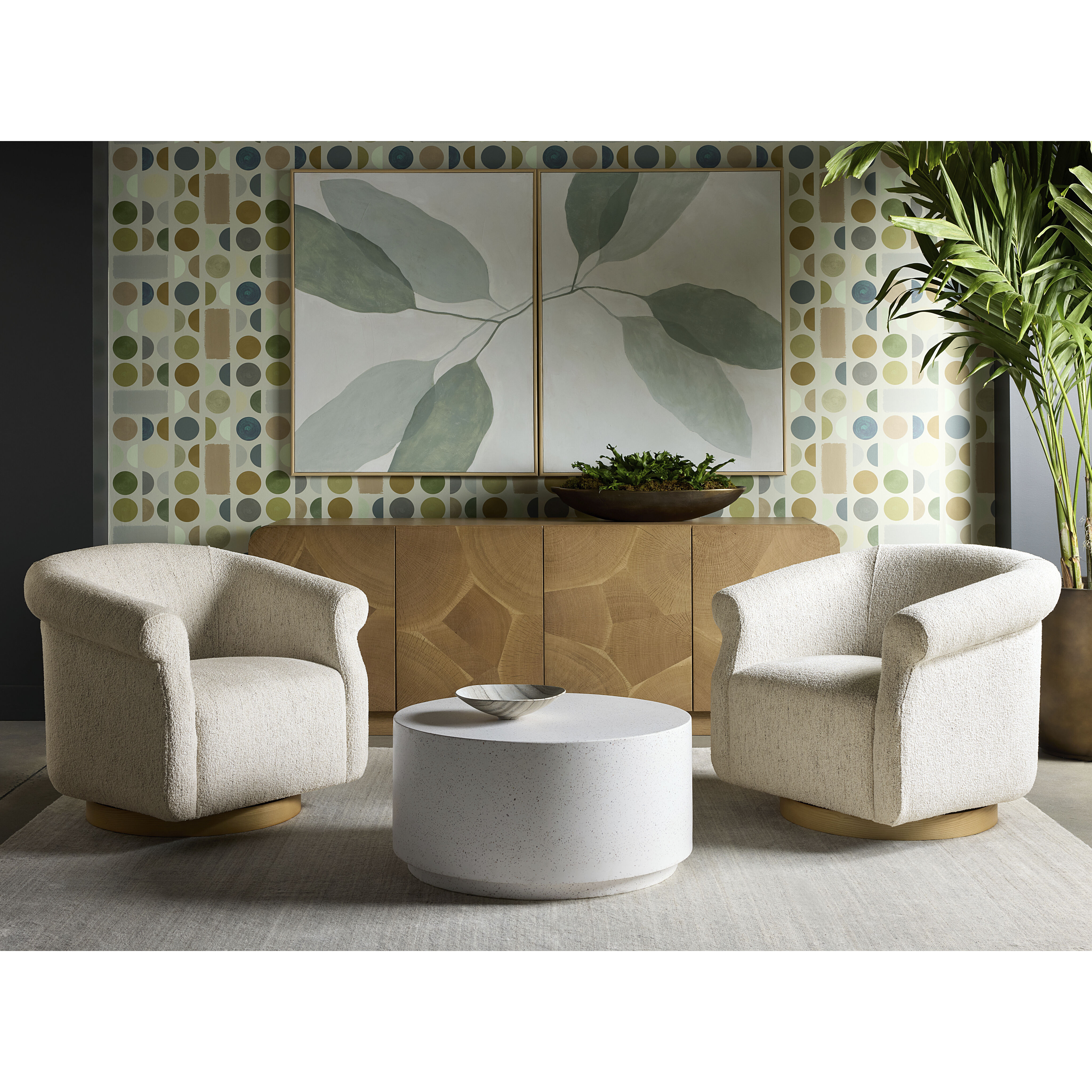 Calm Reflection 50 X 40 inch Hand Painted Art, Set Of 2